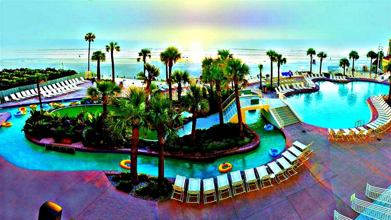Penthouse Floor 1 Bedroom Resort Condo Direct Oceanfront Wyndham Ocean Walk - Daytona Funland 1908 Daytona Beach Exterior foto